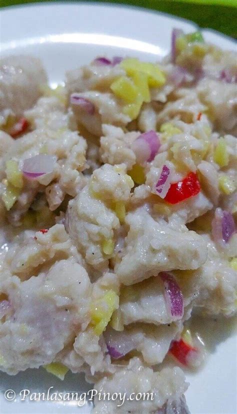 tanguigi|Kinilaw na Tanigue Recipe (Fish Ceviche) .